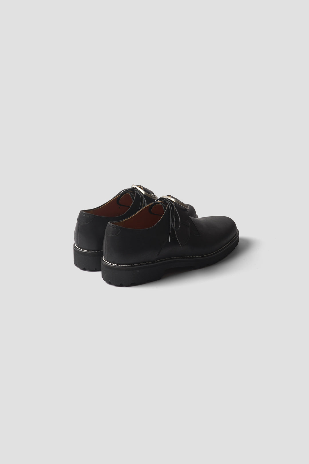 "BUCKLE SHOES" TMTKS-S-0038  BLACK LEATHER