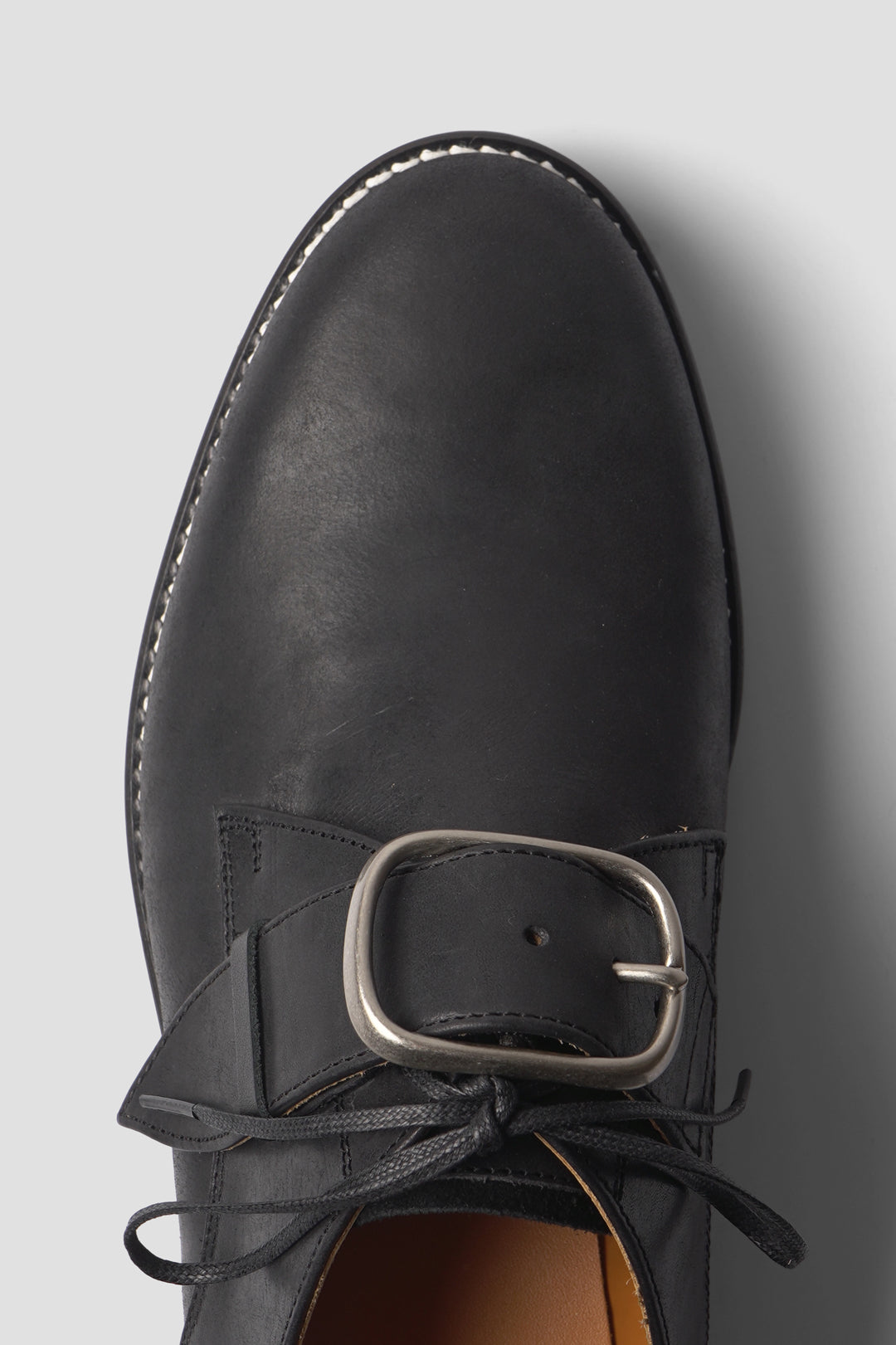 "BUCKLE SHOES" TMTKS-S-0038  BLACK LEATHER
