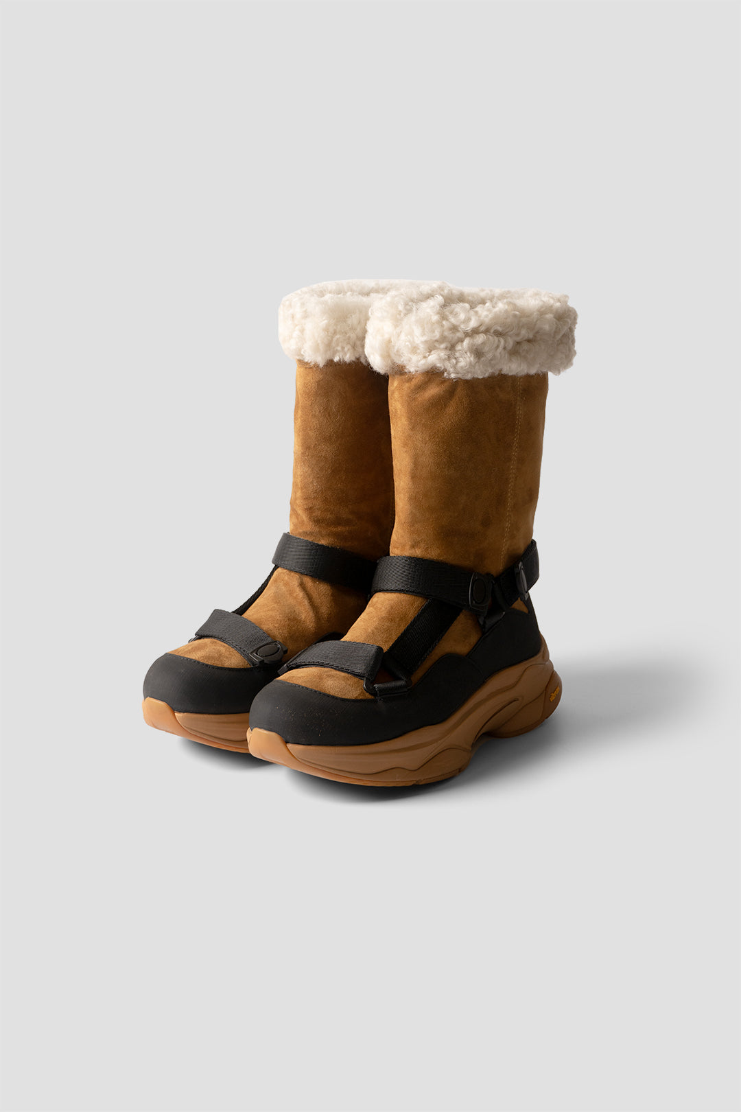 "MOUTON STRAP BOOTS" TM-KABA-0002 CAMEL