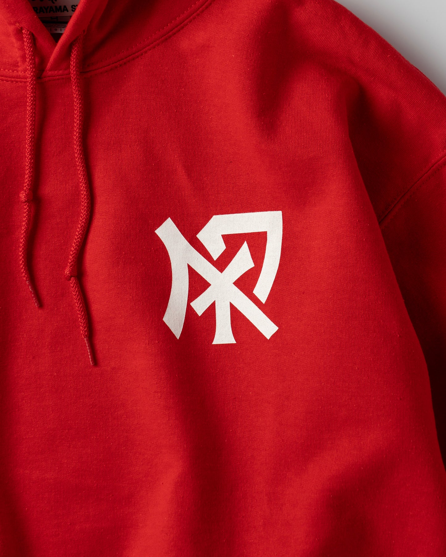 "HEIWA HOODIE" RED