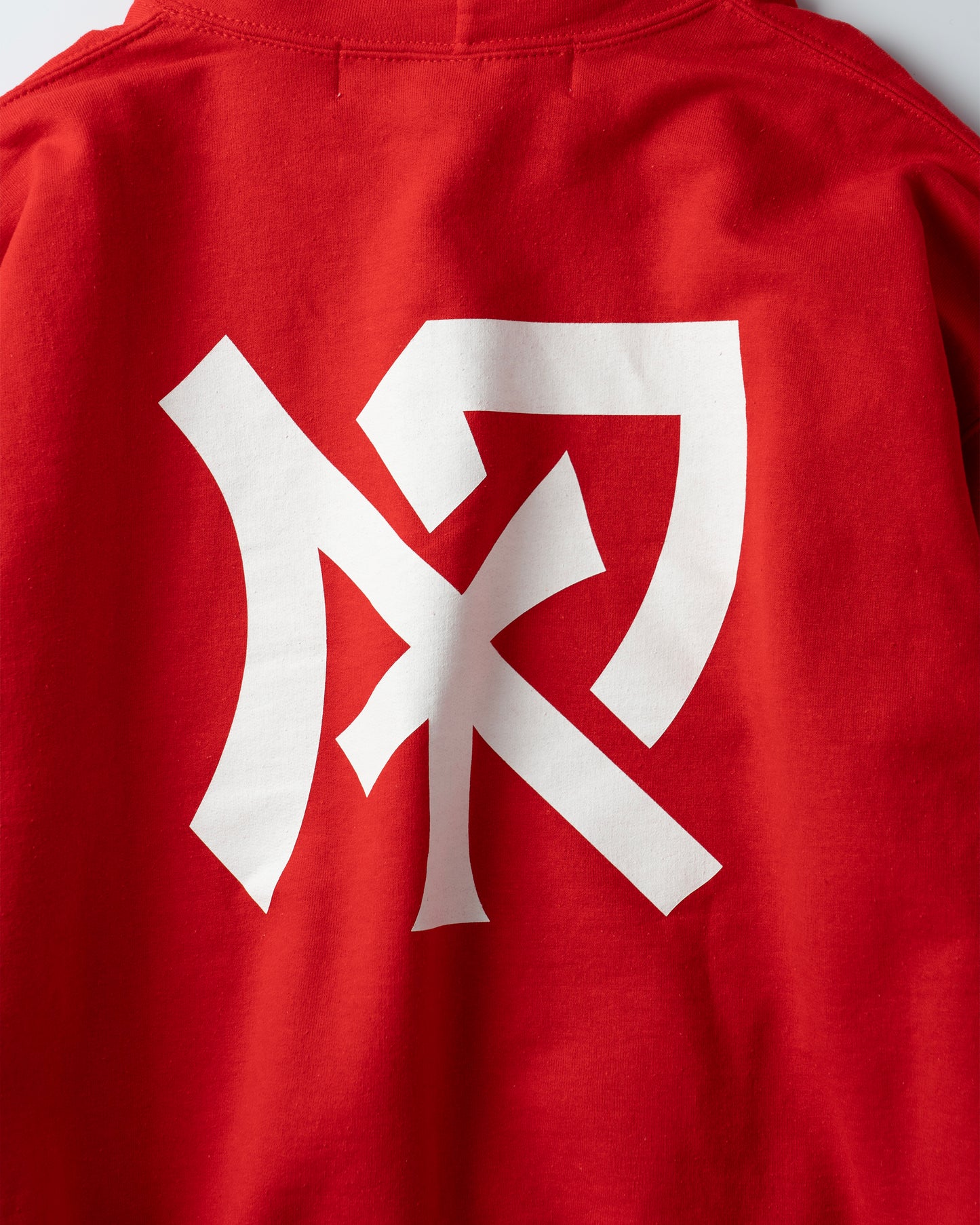 "HEIWA HOODIE" RED