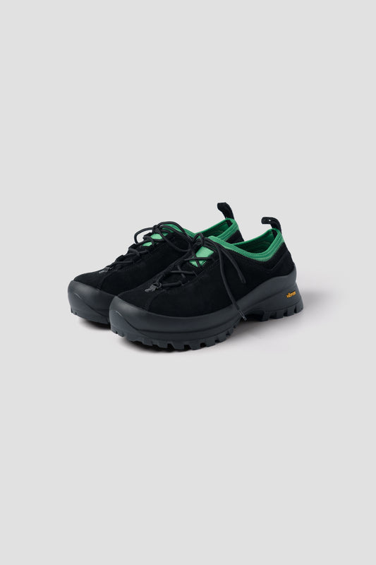 SHOELACE BAKE BLACK&GREEN TMTKS-S-0057