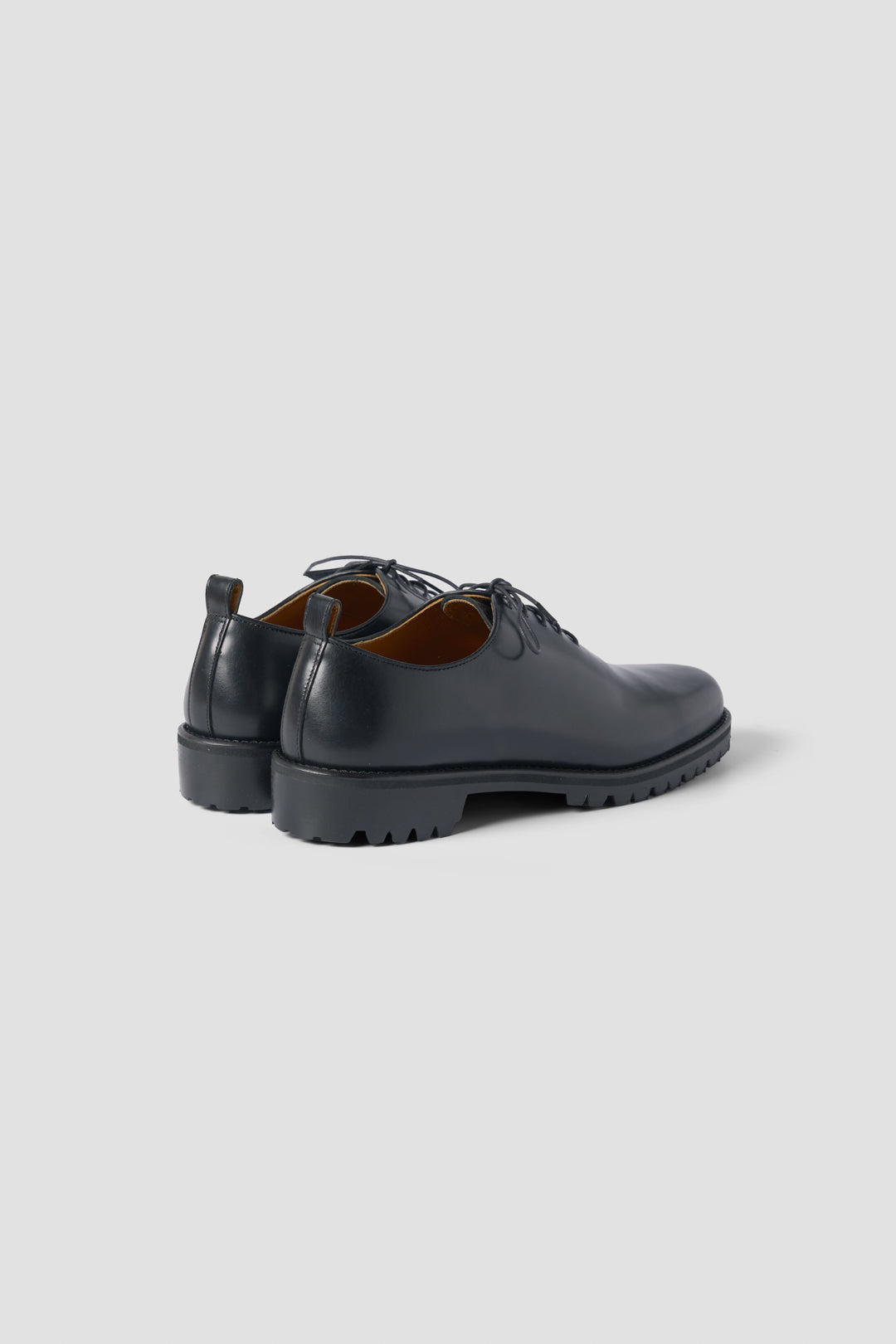 OFFICER SHOES  DUPUY CALF LEATHER BLACK TMTKS-S-0054