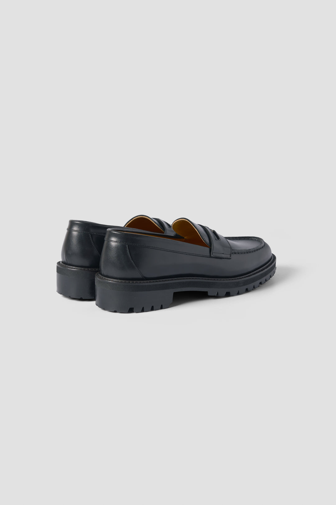 WHOLECUT SHOES  DUPUY CALF LEATHER BLACK TMTK-S-0053