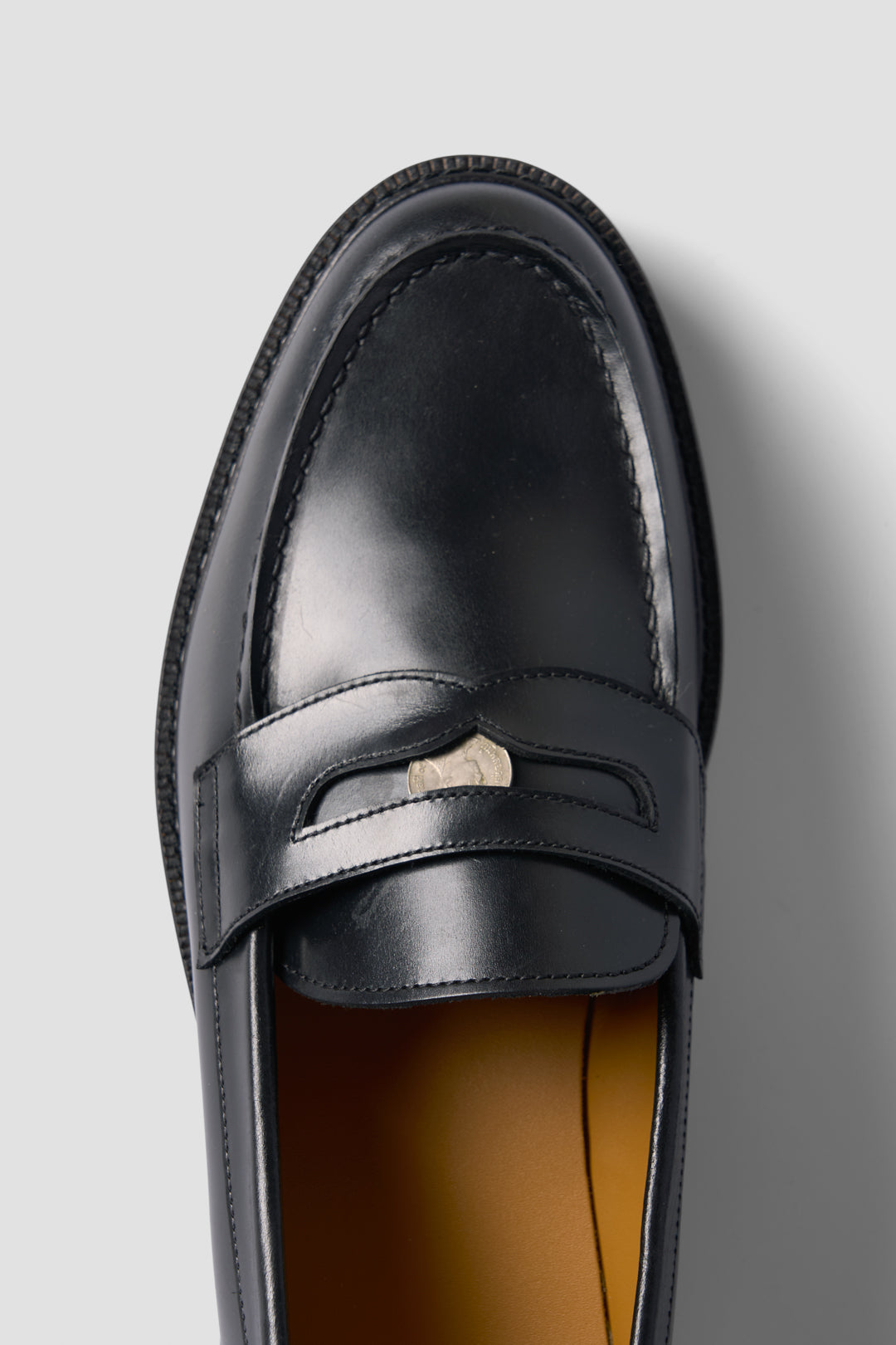 COIN LOFER  DUPUY CALF LEATHER BLACK TMTK-S-0055
