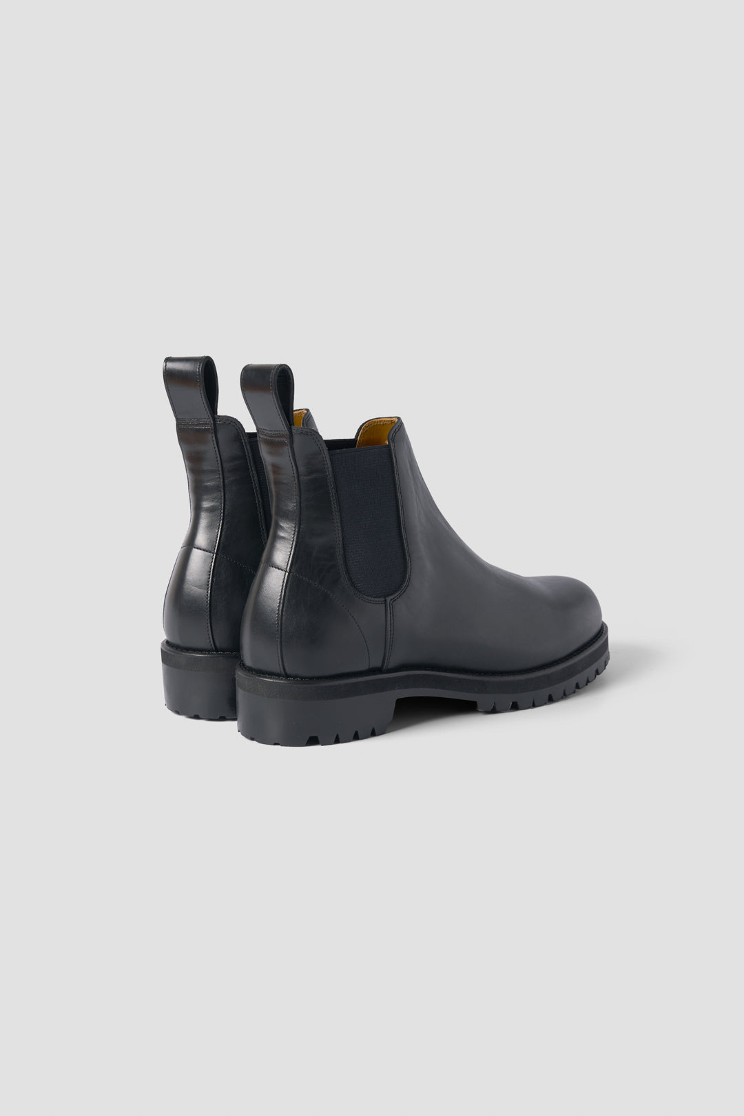 CHELSEA BOOTS  DUPUY CALF LEATHER BLACK TMTK-S-0056
