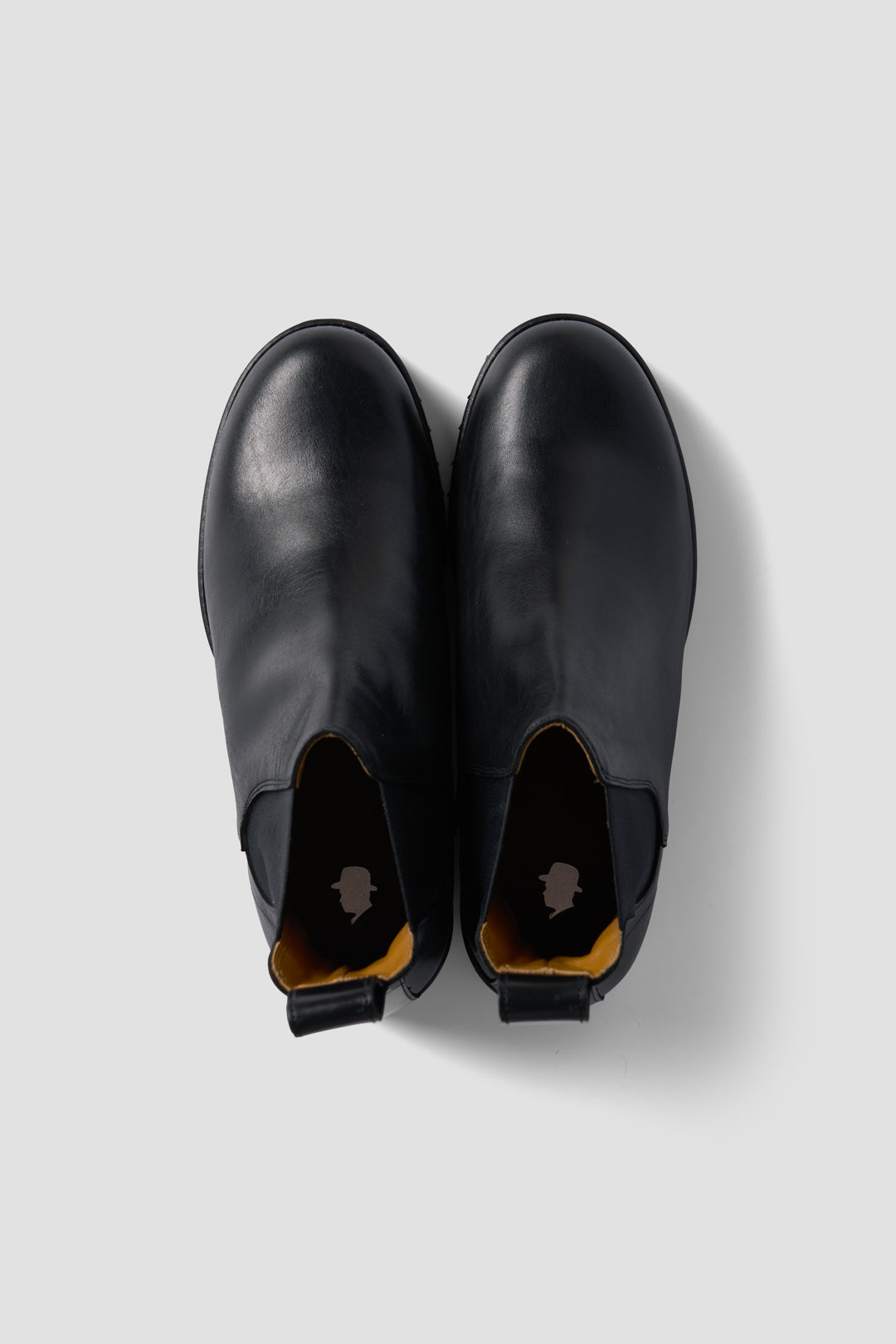 CHELSEA BOOTS  DUPUY CALF LEATHER BLACK TMTK-S-0056