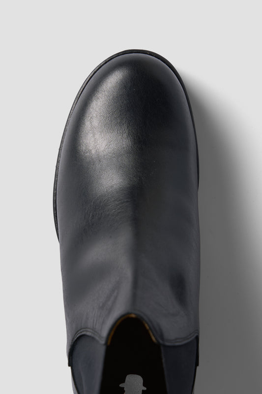 CHELSEA BOOTS  DUPUY CALF LEATHER BLACK TMTK-S-0056