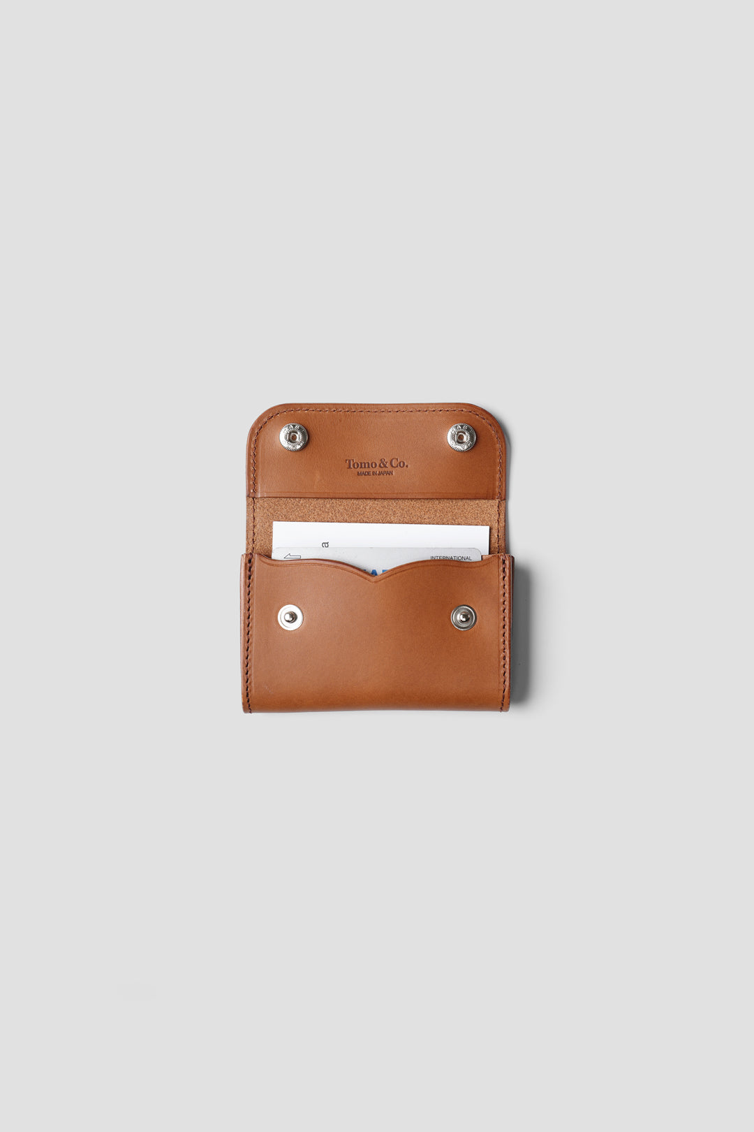 "MULTI CARD CASE "  TM-WALLET-0008 BROWN