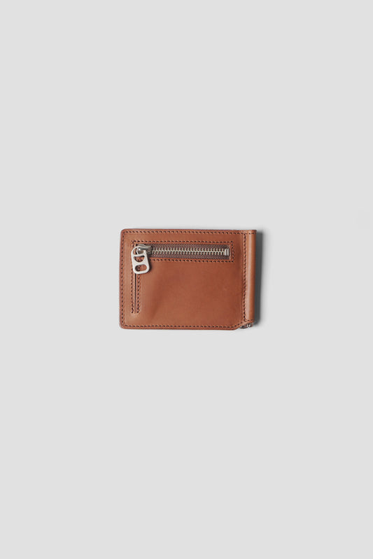 "PULL TAB MONEY CLIP WALEET" TM-WALLET-0004 BROWN