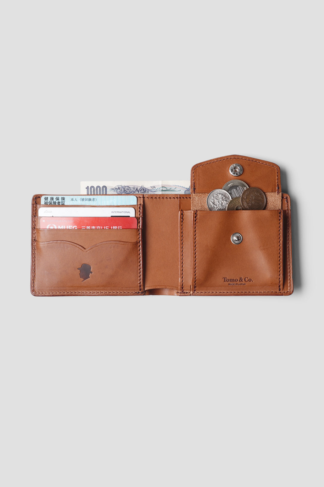 "JUST A MANS'S WALLET "  TM-WALLET-0006 BROWN