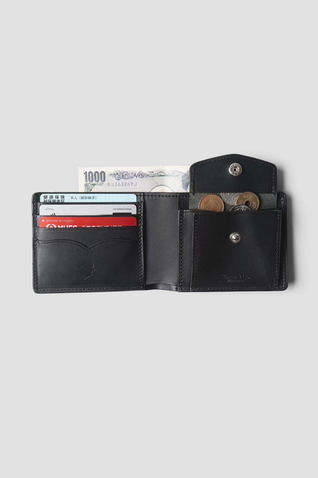 "JUST A MANS'S WALLET "  TM-WALLET-0006 BLACK