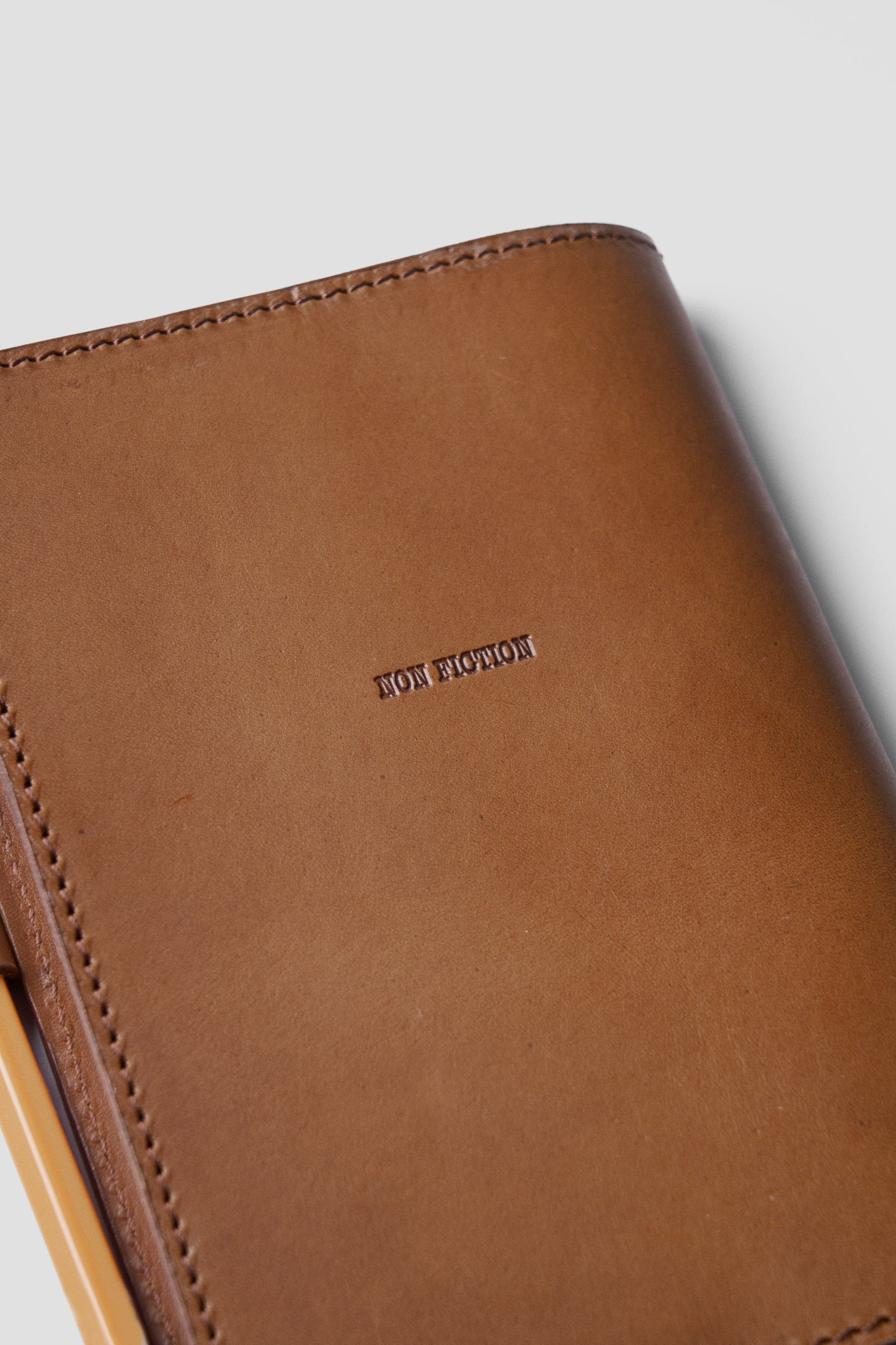 "NON  FICTION MY BOOK COVER "  BROWN