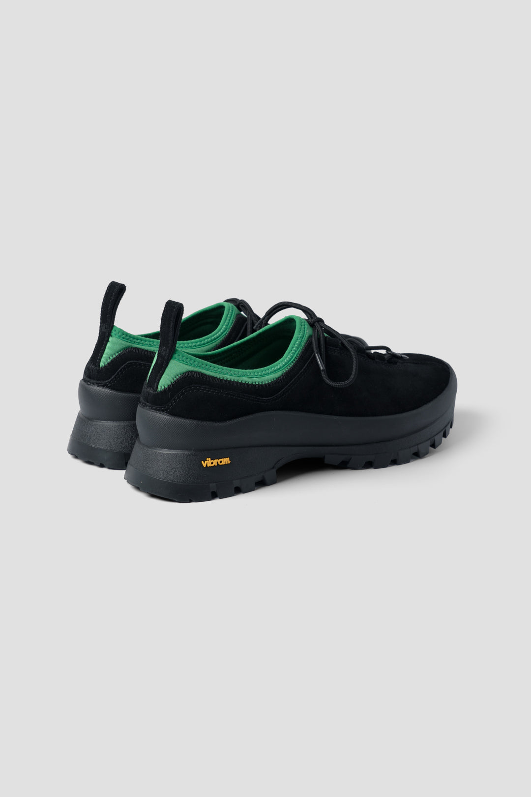 SHOELACE BAKE BLACK&GREEN TMTKS-S-0057