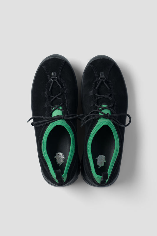 SHOELACE BAKE BLACK&GREEN TMTKS-S-0057
